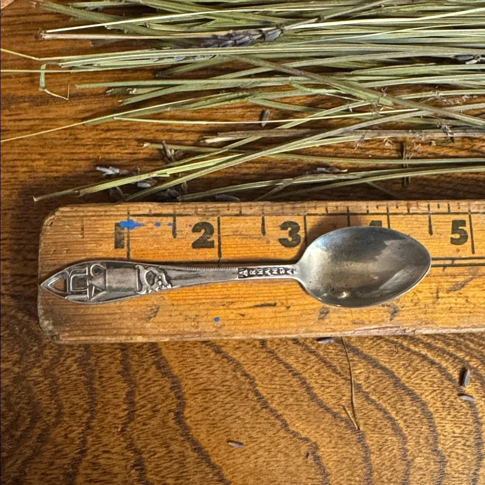 Vintage Arkansas Collectible Souvenir Sterling Silver Spoon